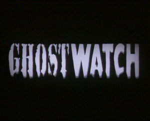 Ghostwatch logo opening titles